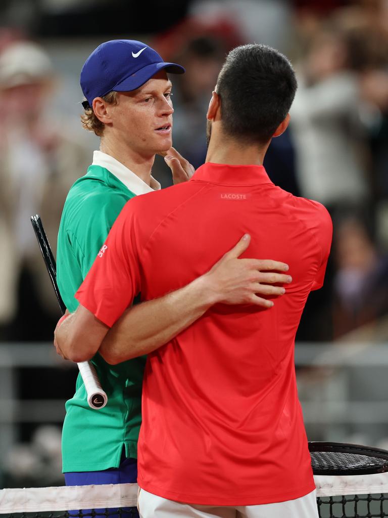 Jannik Sinner was too good for Djokovic. (Photo by Clive Brunskill/Getty Images)
