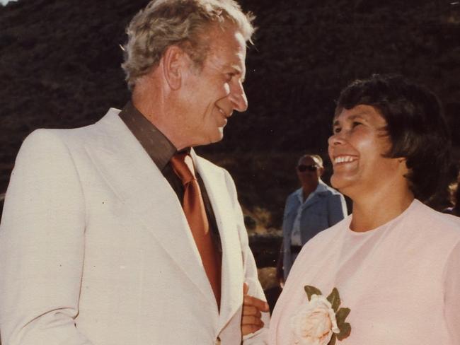 Her 1979 wedding day to Gordon Smart. Picture: Lowitja O'Donoghue Collection