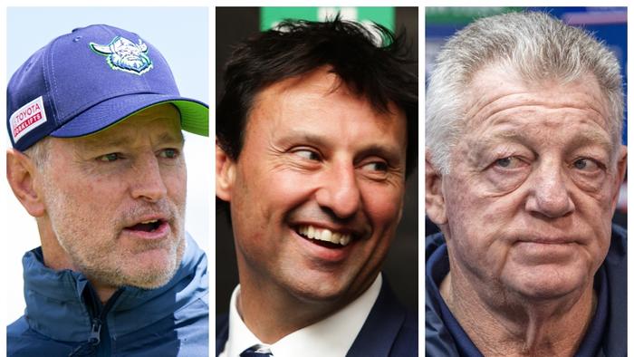 Michael Maguire, Laurie Daley and Phil Gould