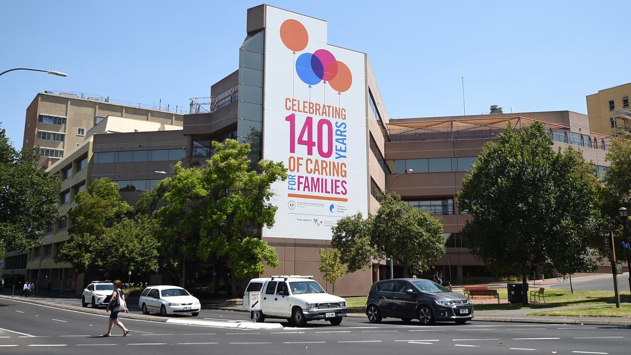 The boy was taken to the Women's and Children's Hospital in North Adelaide. Picture: Naomi Jellicoe