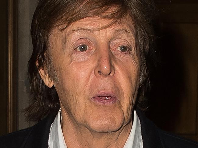 NEW YORK, NY - MAY 13: Singer Paul McCartney seen on the streets of Manhattan on May 13, 2015 in New York City. (Photo by Michael Stewart/GC Images)