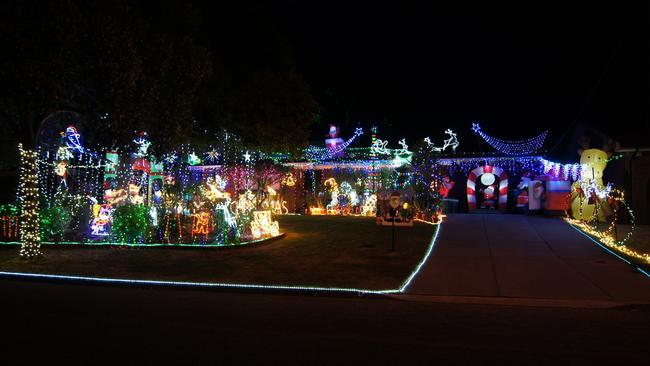 Christmas at the Park. 27 Hoylake Crescent, Fairview Park. Picture: Stephen Cieslak