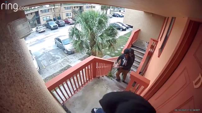 Doorbell Camera Captures Audio From Moment Alleged Home Intruder Was