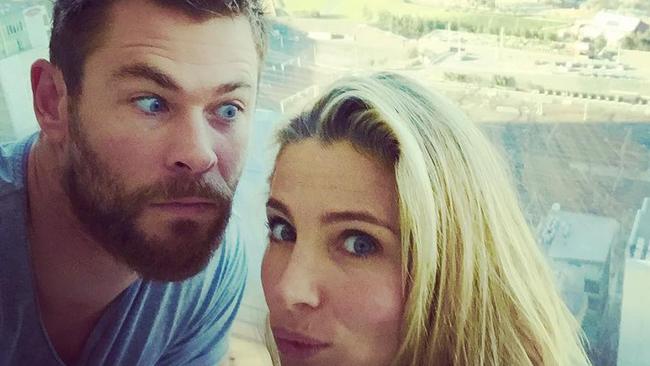 Chris Hemsworth and his wife Elsa Pataky could be setting up their own production company. Picture: Instagram