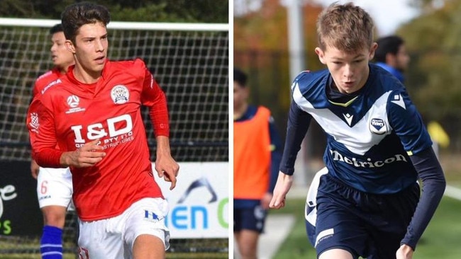 The sons of former Socceroos, Noa Skoko and Riley Foxe have been named in the state's top 40 junior under 16's.