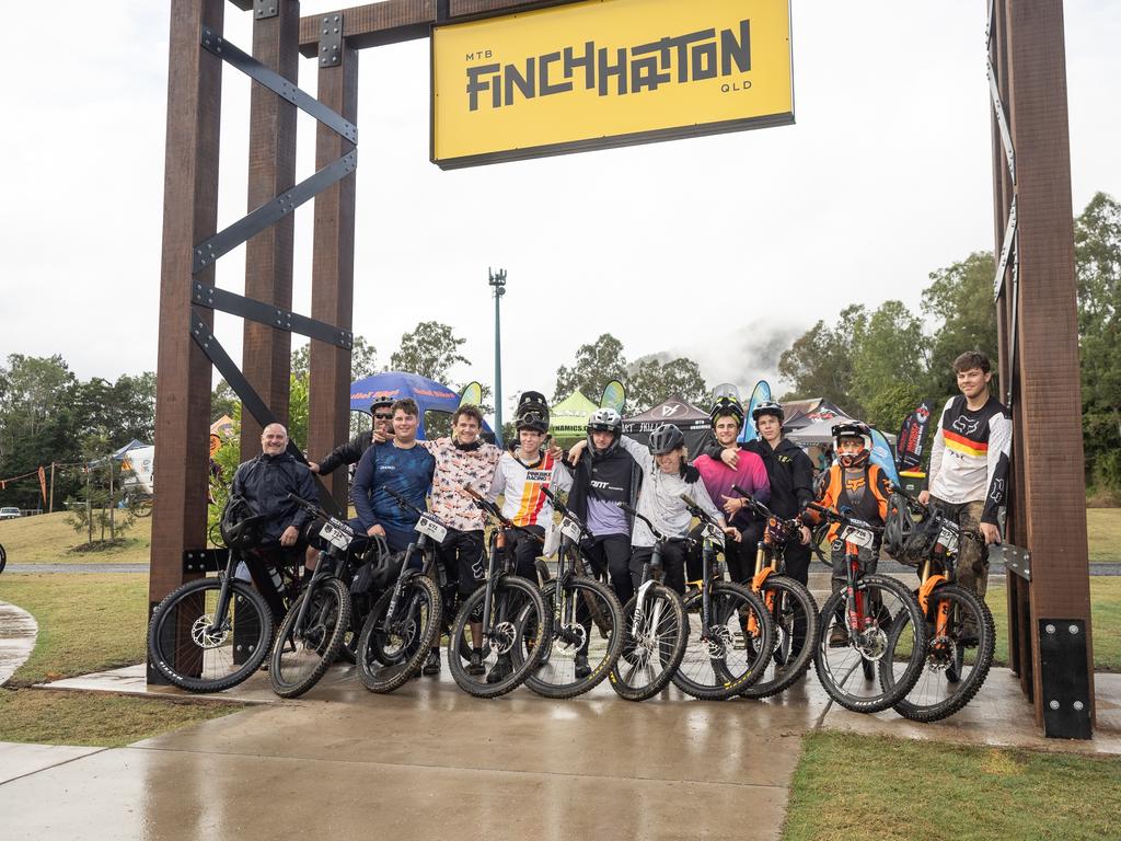 Mountain bike riders from across Australia descended on the Pioneer Valley at the weekend for the inaugural Rocky Trail Entertainment Fox Superflow at Finch Hatton in July, 2024. Picture: Rocky Trail Entertainment