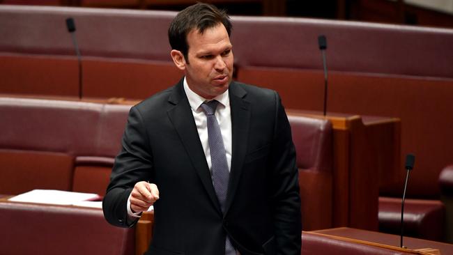 Resources Minister Matt Canavan says kids won’t learning anything from today’s protests.