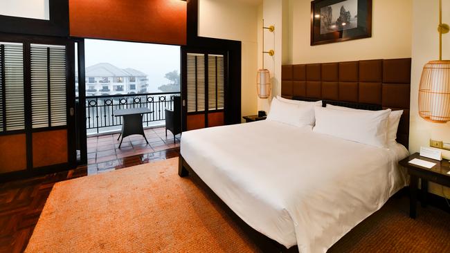 Guestroom at the InterContinental Hanoi Westlake.