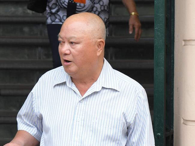 Bao Ha Diep faces sexual touching charges.He is seen at Newtown court today following an alleged sexual touching at Broadway last month.