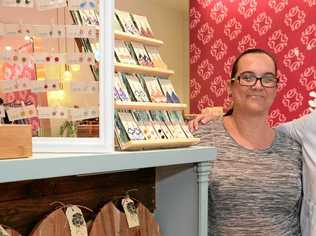 Korina Fraser at the Made in CQ store in Stockland Rockhampton. Since the store closed, Korina has filed for bankruptcy. Picture: Allan Reinikka ROK090918amadeinc