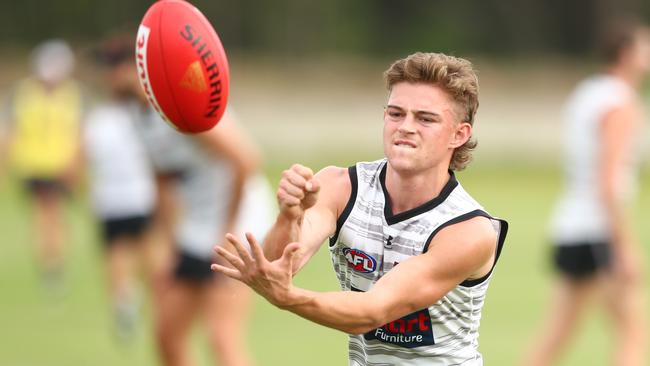 Young Bomber Brayden Ham is starting to show his talent.