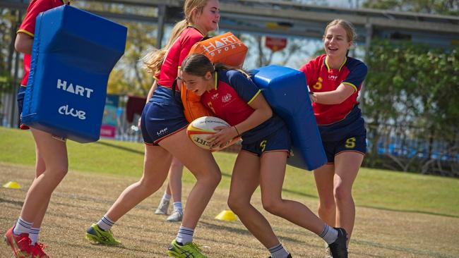 Stuartholme School students were poised to represent Australia at the inaugural Rugby Heritage Cup.