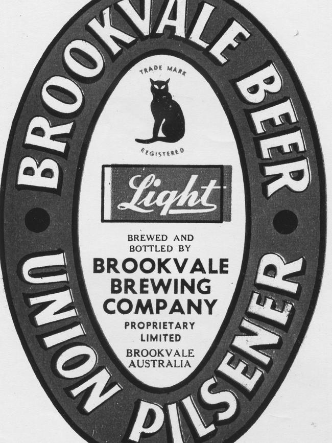 Brookvale Beer Union Pilsener label. Picture Marin Alagich, Northern Beaches Library