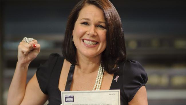 Julia Morris starred in the 2011 edition of Celebrity Apprentice final 2011 Pic: Nine