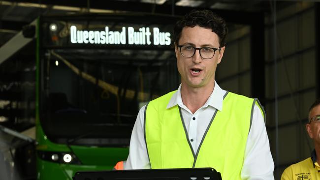 Transport Minister Bart Mellish. Picture: Lyndon Mechielsen/Courier Mail