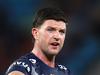 GOLD COAST, AUSTRALIA - MAY 12:  Chad Townsend of the Cowboys looks on during the round 10 NRL match between Gold Coast Titans and North Queensland Cowboys at Cbus Super Stadium, on May 12, 2024, in Gold Coast, Australia. (Photo by Chris Hyde/Getty Images)