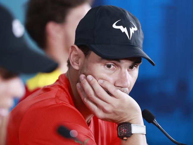 Nadal is in Sydney for the 2023 United Cup – but there’s a chance the trip may be his last to Australia. Picture: Mark Evans/Getty Images
