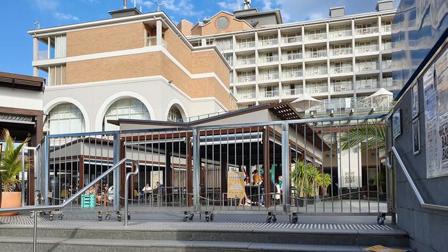 The main access to the Florida Beach Bar in Terrigal. Picture: Fiona Killman