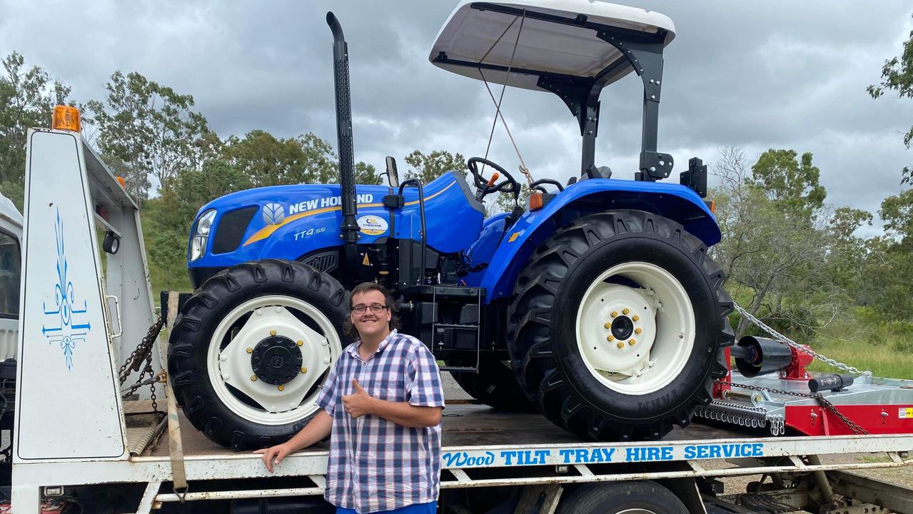 Brayden's driving passion was to live the life of a farmer working the land with his father on the family farm at Wallaville.