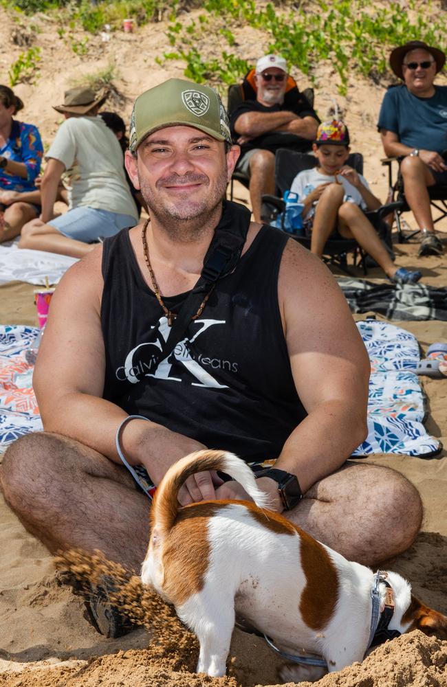 Darwin Beer Can Regatta at Mindil Beach, 2025. Picture: Pema Tamang Pakhrin