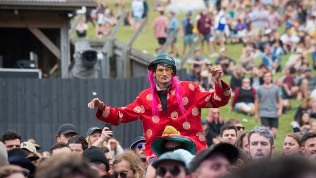 Crowds at Falls Festival Lorne 2018. Picture: Anthony Smith