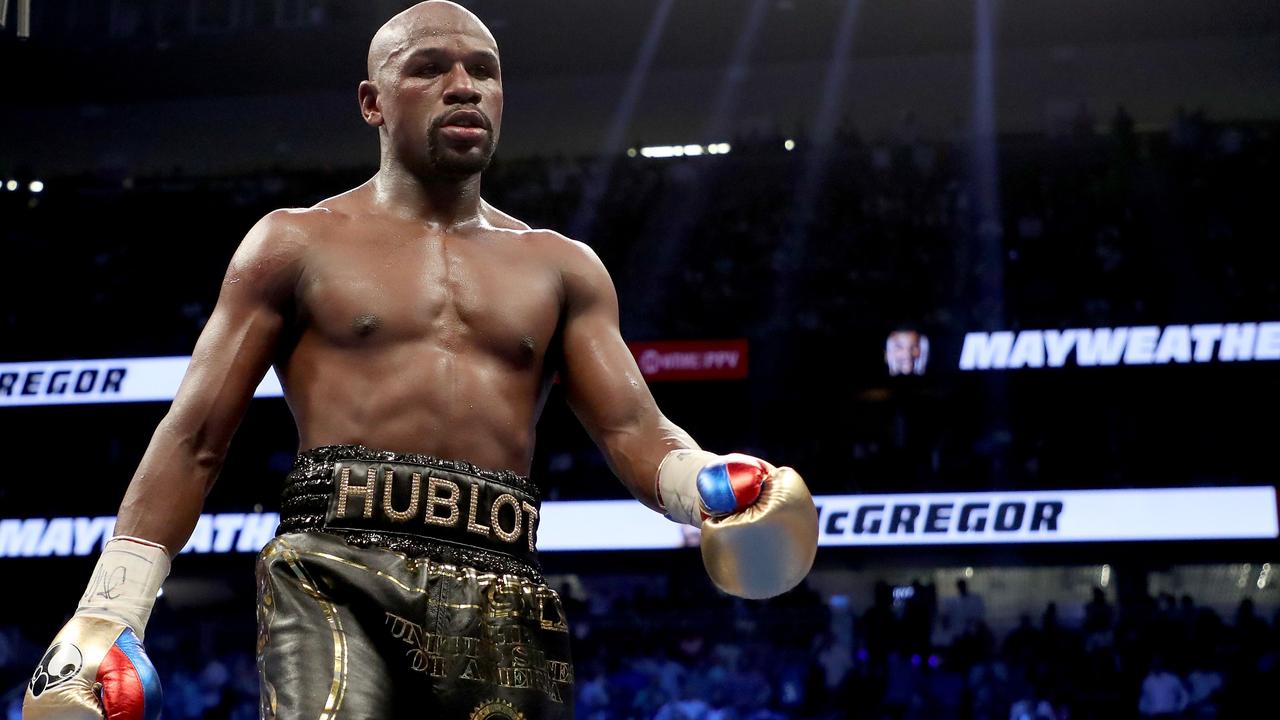 Floyd Mayweather Jr. retired after beating Conor McGregor in 2017.