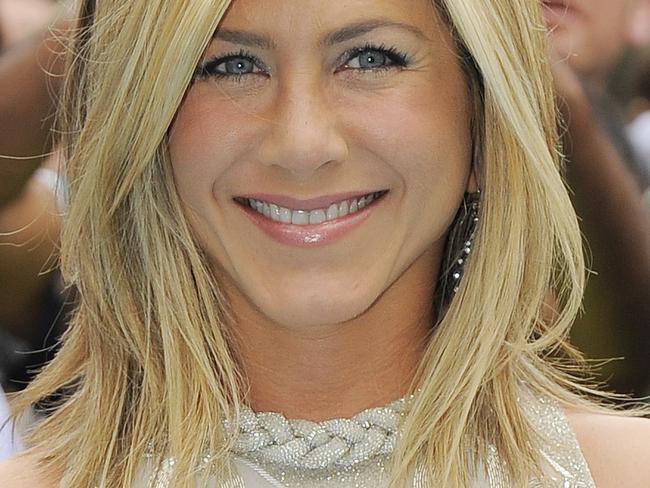 Jennifer Aniston's secret to looking effortlessly flawless on the red carpet. Picture: Splash News.