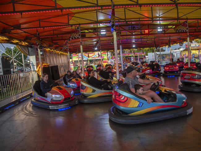 Dodgem Cars are always a favourite and it is no different at the Mildura Show 2024. Picture: Noel Fisher