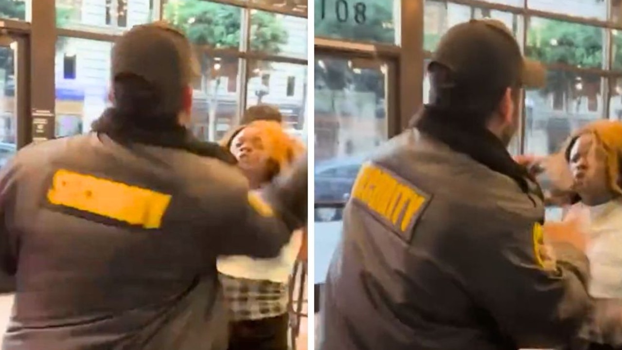 ‘Crazy’: Taco Bell security guard slaps woman