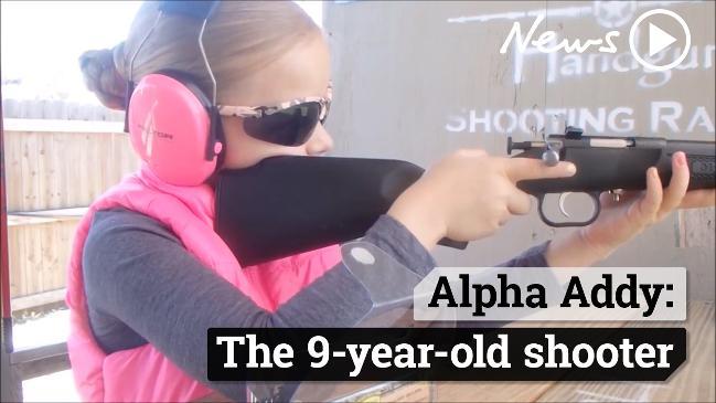 Meet Alpha Addy: The 9-year-old shooter