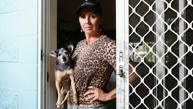 When Redlynch resident Anna Stanbridge welcomed the news that the youth justice laws would be overhauled after her home was broken into and she woke to find the intruder in her bedroom, shining a torch. Picture: Brendan Radke