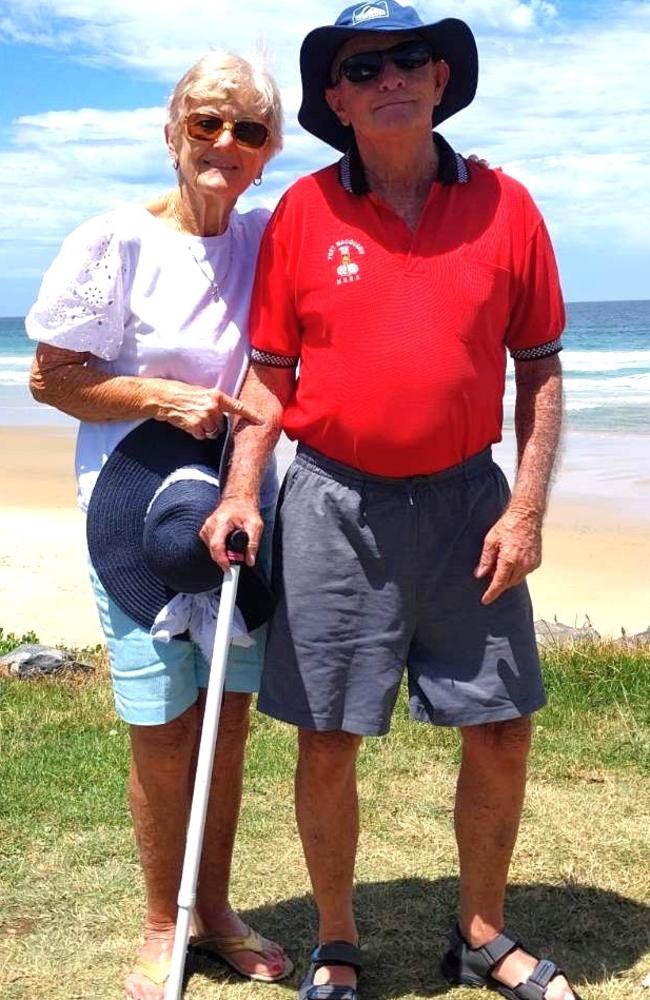 Diane and Bob Hood from Port Macquarie.