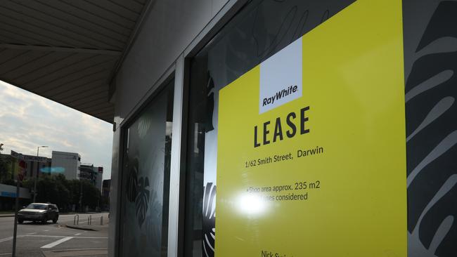 Shops for lease in Darwin CBD.Picture GLENN CAMPBELL