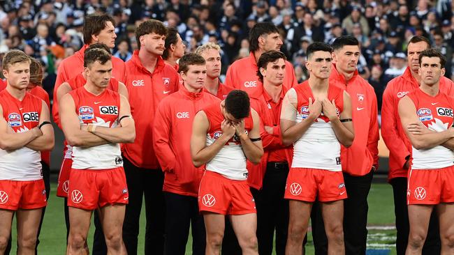 Their list suggests that they will be back among the best, but will the Swans be scarred by their Grand Final horror show. (Photo by Quinn Rooney/Getty Images)