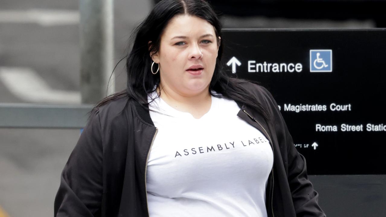 Key witness Felicity Torrens, at Brisbane District and Supreme Court – on Friday 16th May 2025 – Photo Steve Pohlner