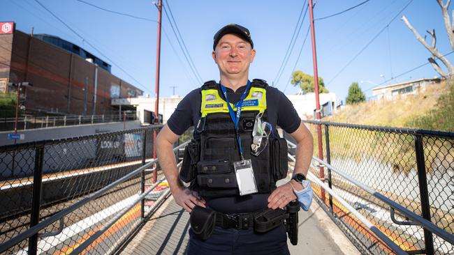 Hamish Pope has been a PSO for two years. Picture: Jason Edwards