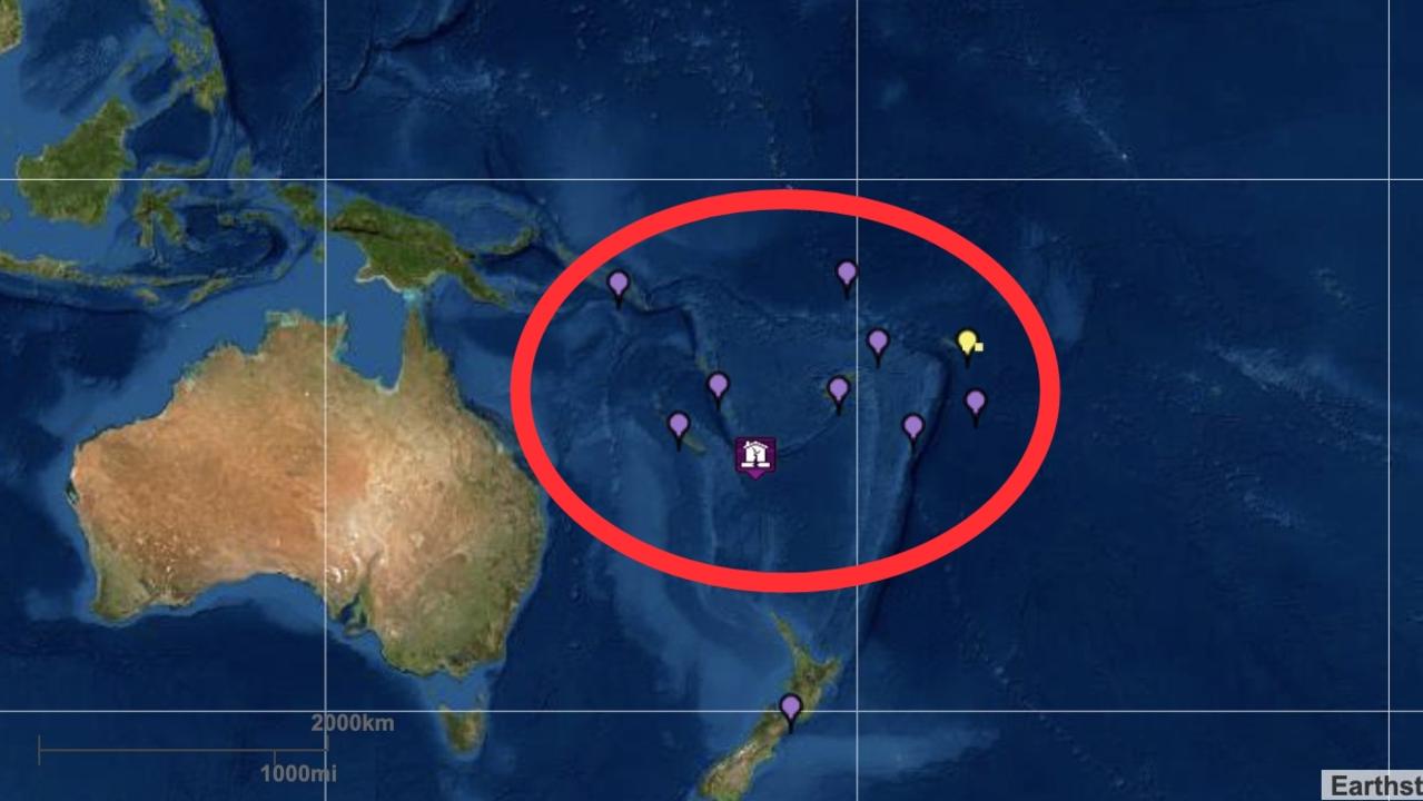 A tsunami warning has been issued for the South Pacific, northern New Zealand and Lord Howe Island.
