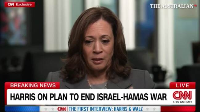 Harris won't alter Biden's arms policy for Israel