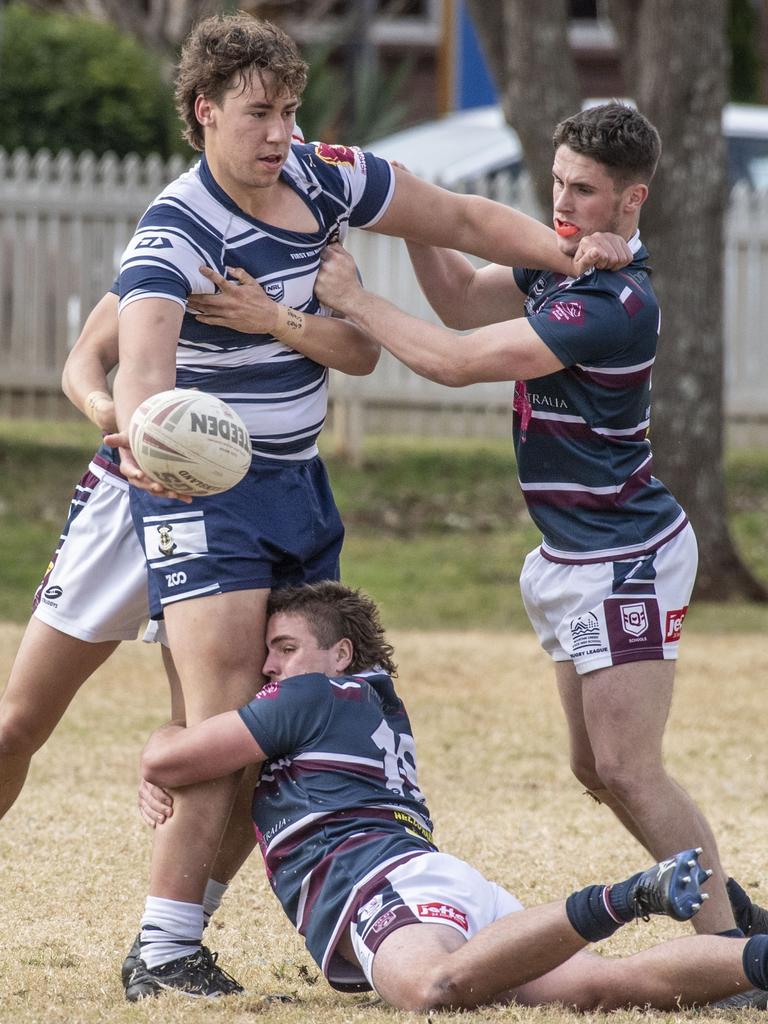 Jai Purser for St Mary's. Picture: Nev Madsen.