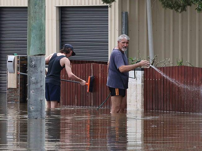 Premier of Queensland David Crisafulli arrives in Ingham as residents continue to deal with massive flooding. Pics Adam Head