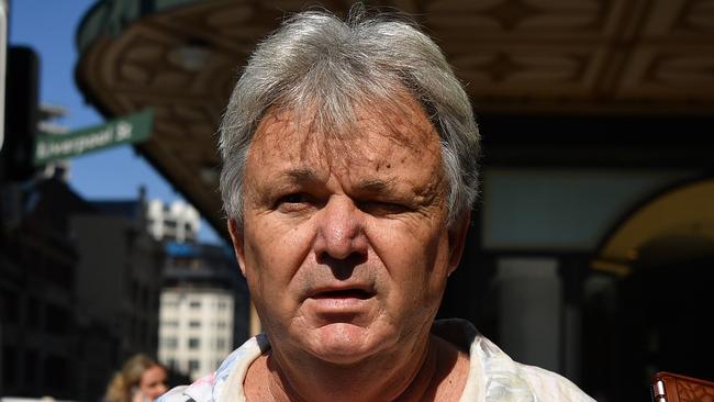 Peter Foster leaves a Sydney court. Picture: Joel Carrett