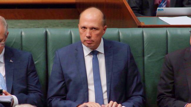 Peter Dutton is reportedly pushing for same-sex marriage to be addressed with a postal vote plebiscite. (Pic: Gary Ramage)