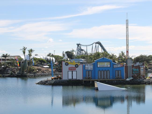 Part of the The New Atlantis site at Sea World on the Gold Coast.