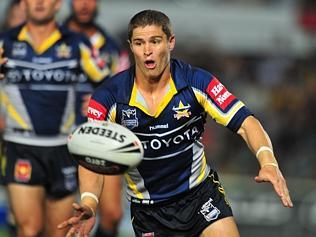 NRL North Qld Cowboys V Manly Sea Eagles at Dairy Farmers Stadium, Townsville. Travis Burns.