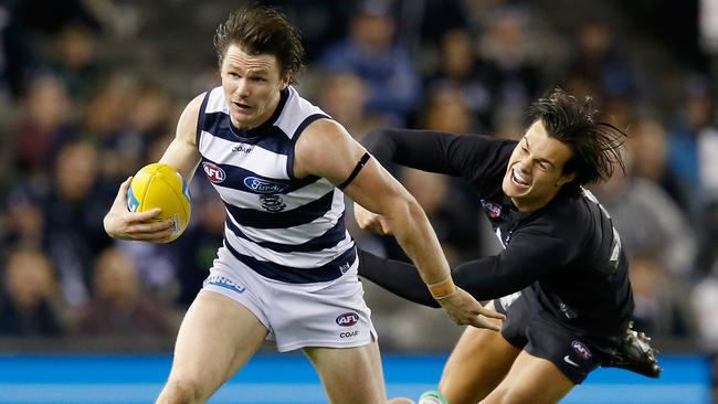 Patrick Dangerfield tackle on Matthew Kreuzer: Brownlow Medal wait