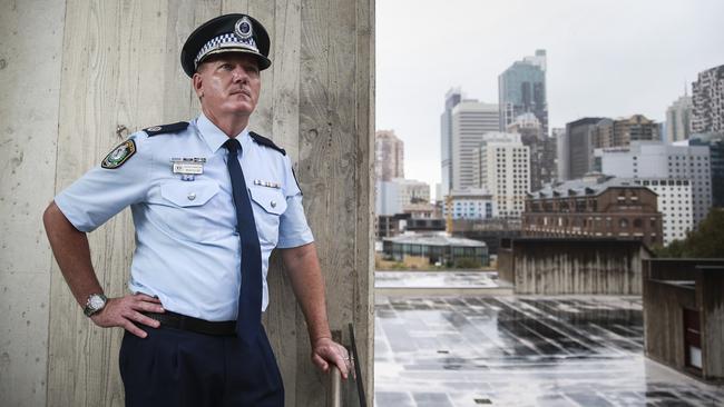 NSW Police Commissioner Mick Fuller. Picture: Dylan Robinson