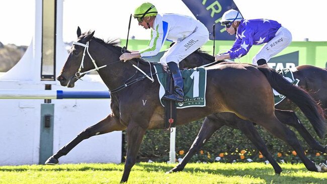 The Kristen Buchanan-trained Winning Proposal wins at Warwick Farm on June 26. Picture: Bradley Photos