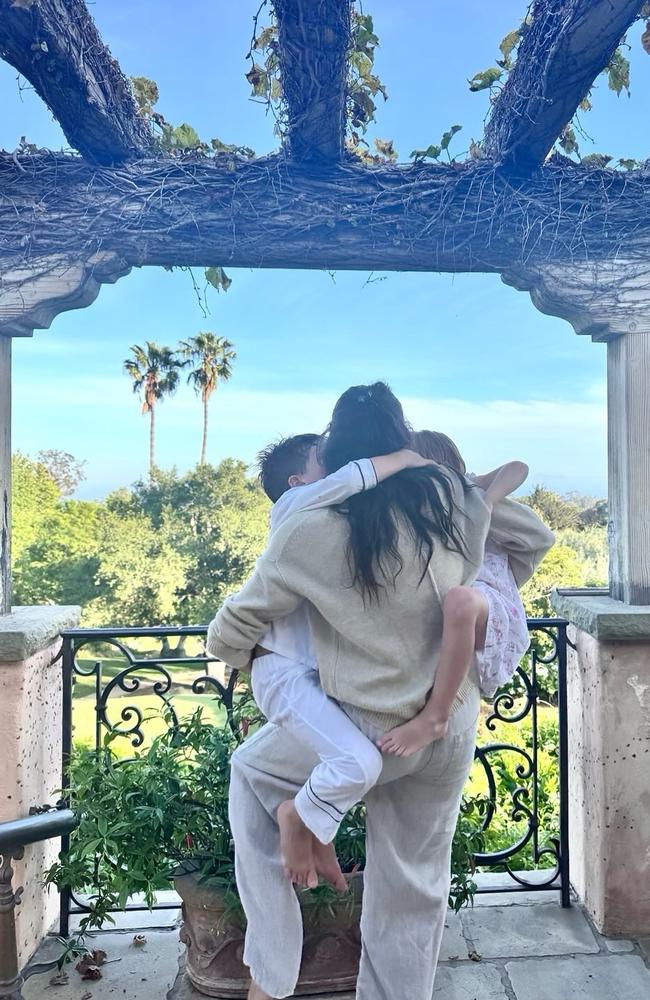 Meghan Markle shares a photo of herself and her kids on a Mother’s Day post on Instagram. Picture: Instagram