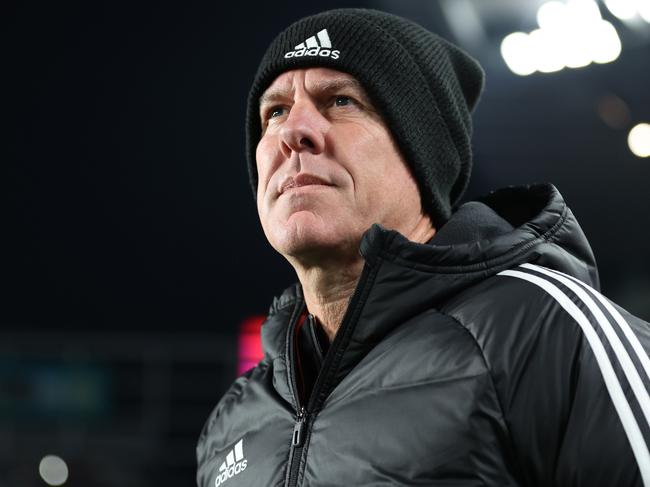 AUCKLAND, NEW ZEALAND - JULY 30: Alen Stajcic, Head Coach of Philippines looks on prior to the FIFA Women's World Cup Australia & New Zealand 2023 Group A match between Norway and Philippines at Eden Park on July 30, 2023 in Auckland, New Zealand. (Photo by Buda Mendes/Getty Images)