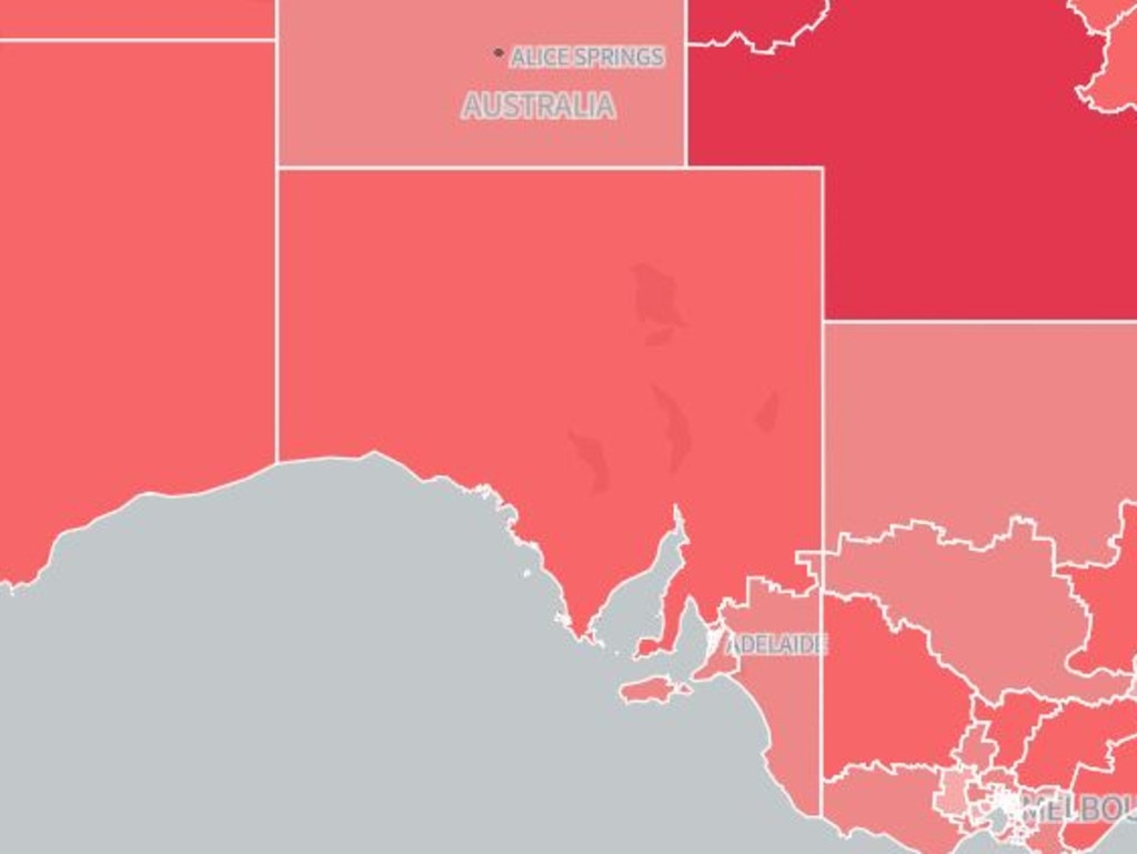 Voice predictions for South Australia.